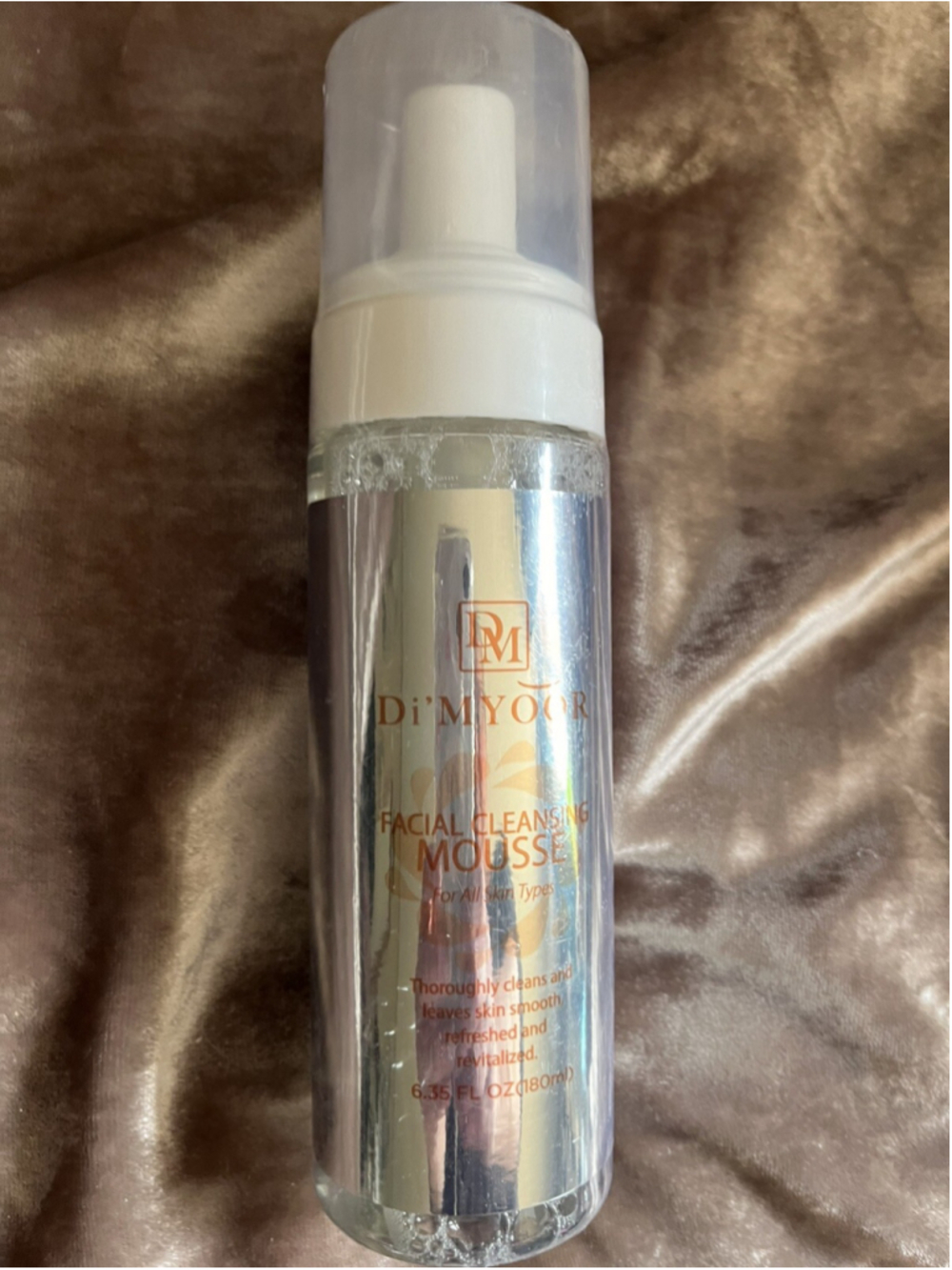 New Di'MYOOR - Facial Cleansing Mousse, 6.35 fl oz/180 ml, For All Skin Types